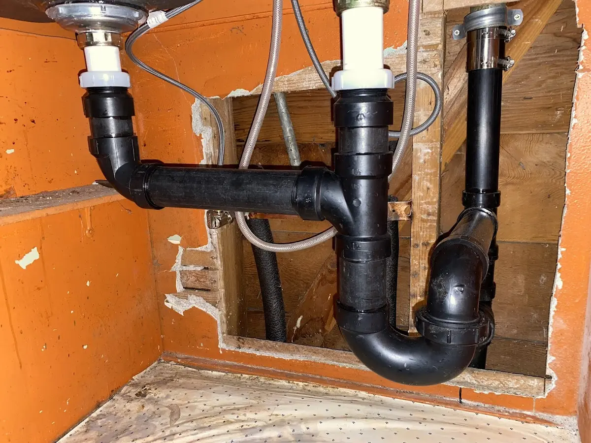Professional Repiping Services equipment and tools on the job in Beverly Hills